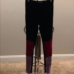 Frankie B crushed velvet leggings